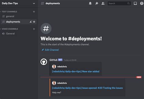 bot discord github|github discord bot template.